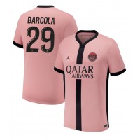 Camiseta Paris Saint-Germain Bradley Barcola #29 Tercera Equipación Replica 2024-25 mangas cortas